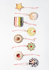 Christmas Cookie Box Ornament Set