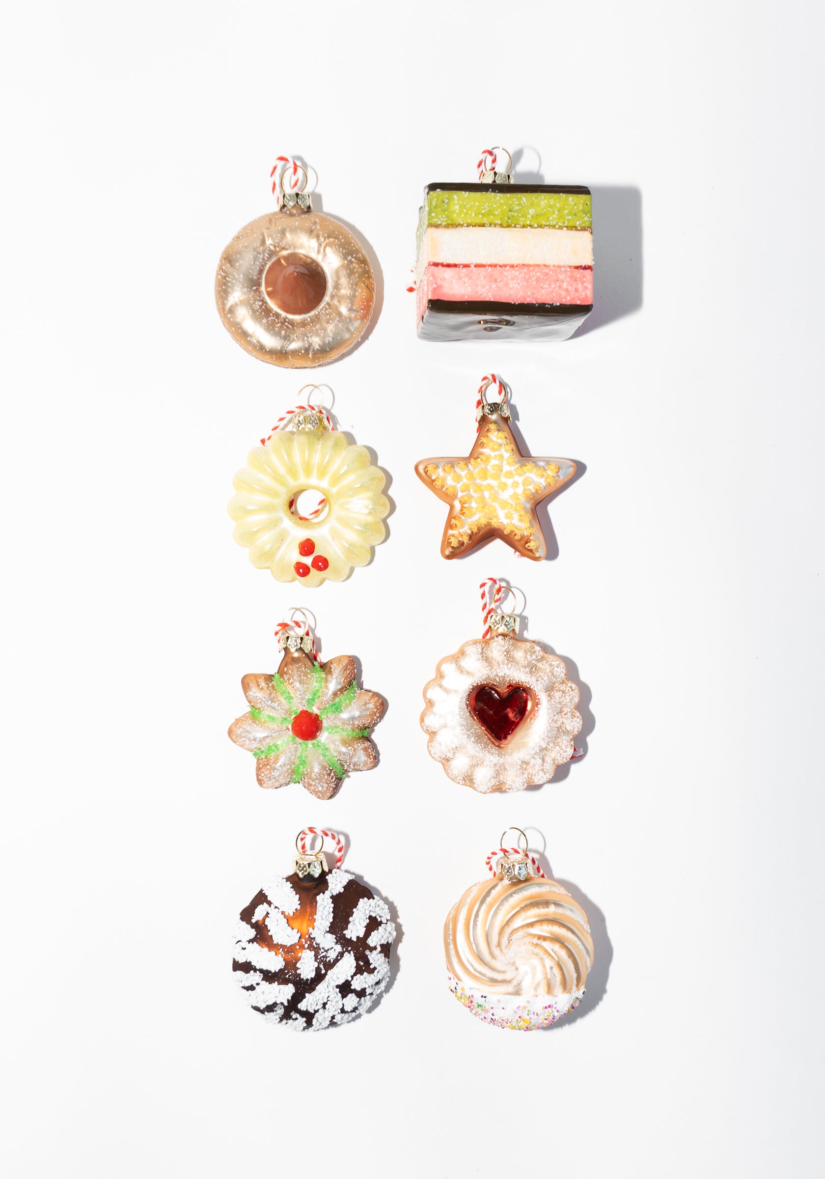 Christmas Cookie Box Ornament Set