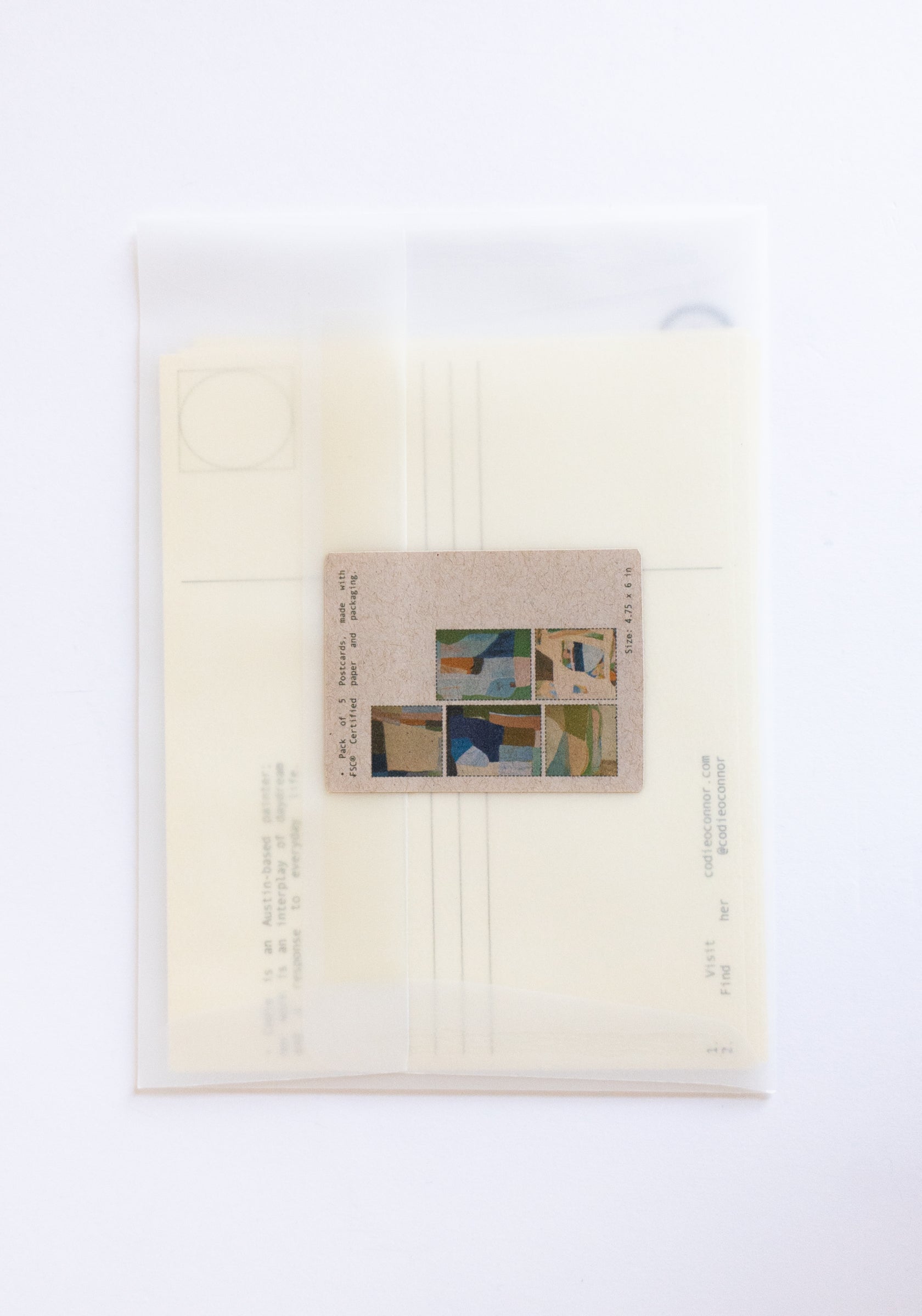 Watercolor Postcard Set