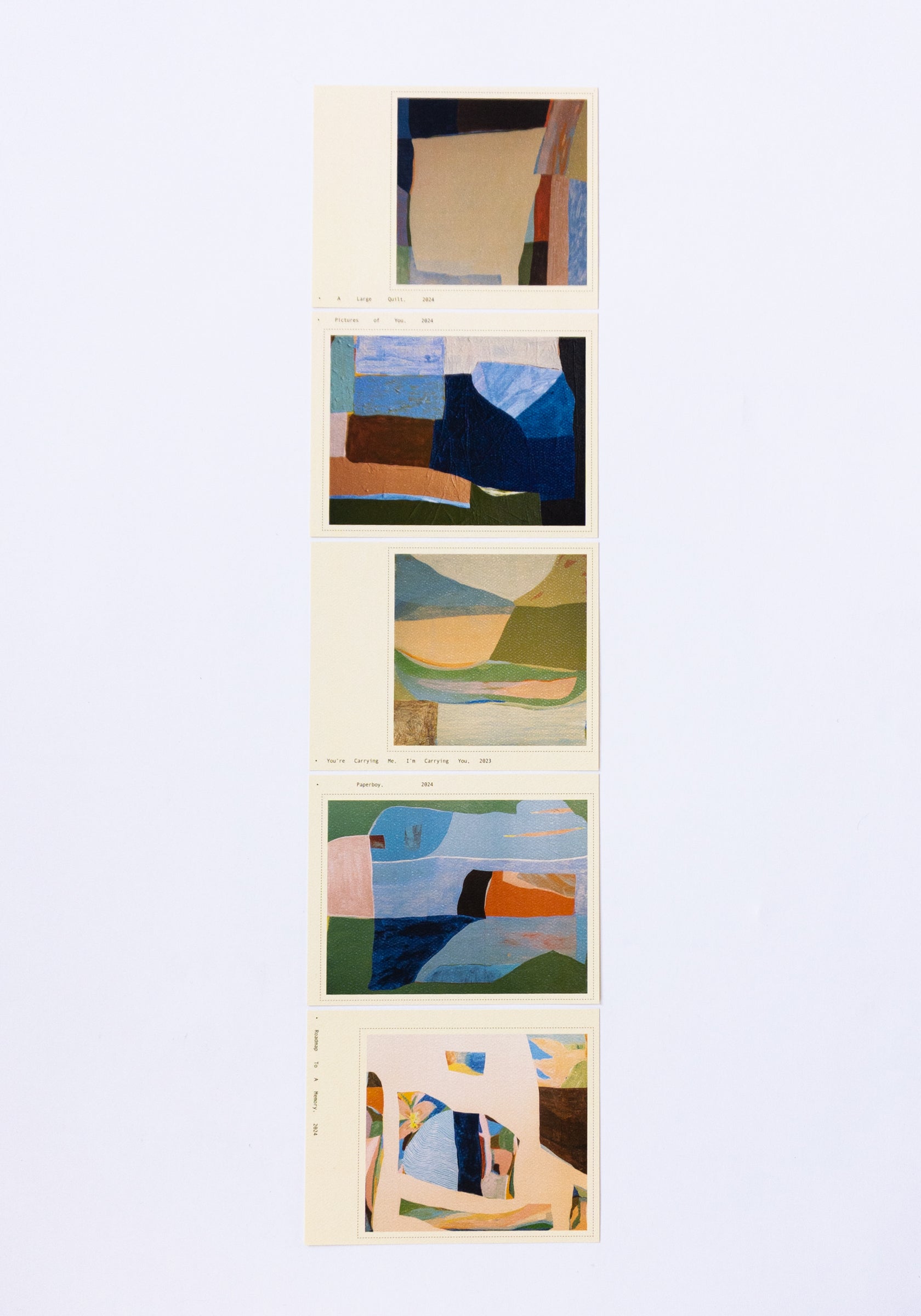 Watercolor Postcard Set