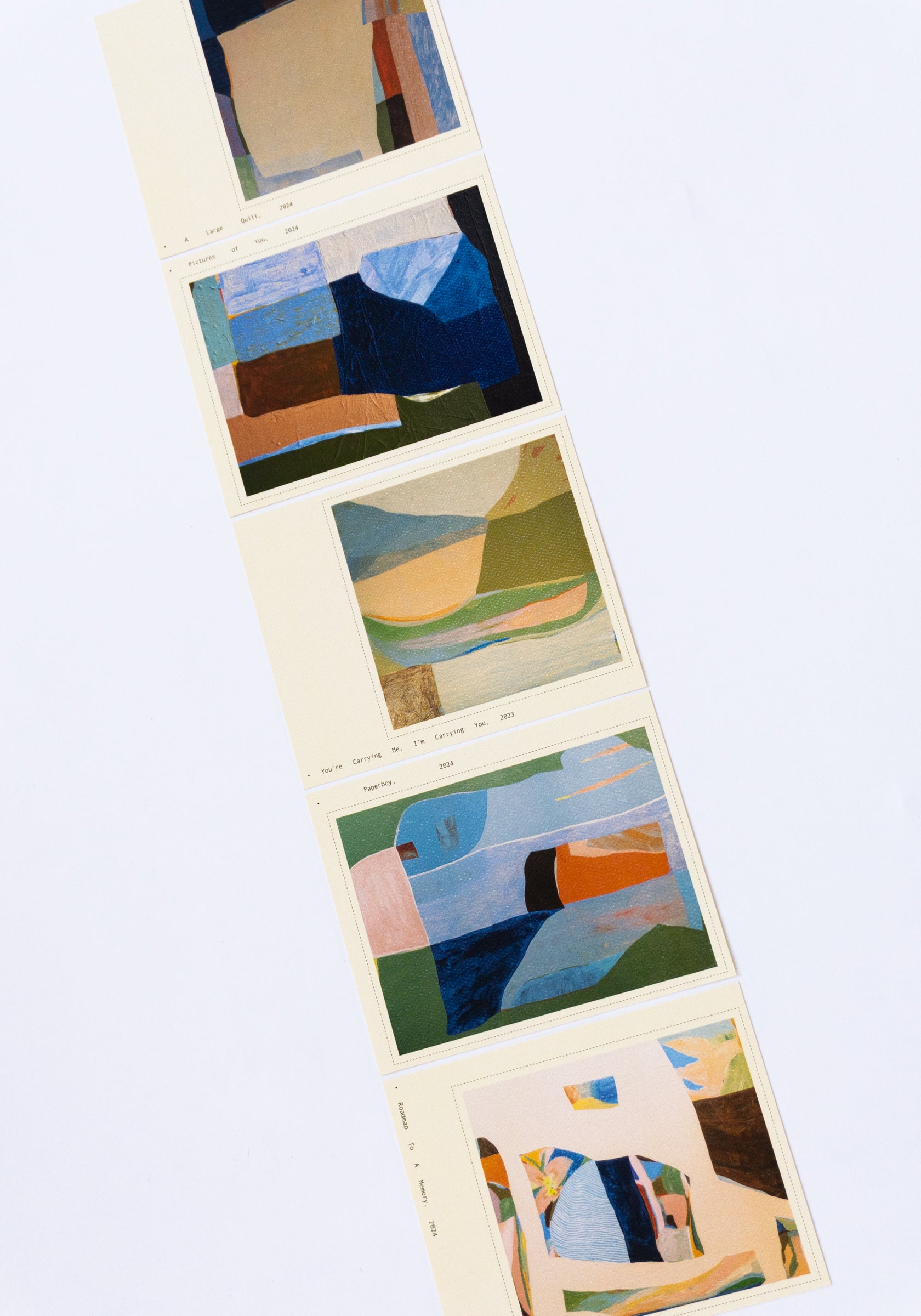 Watercolor Postcard Set