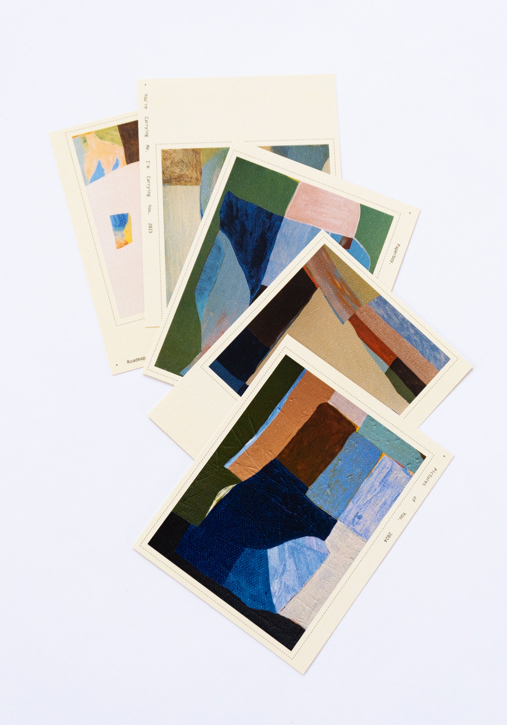Watercolor Postcard Set