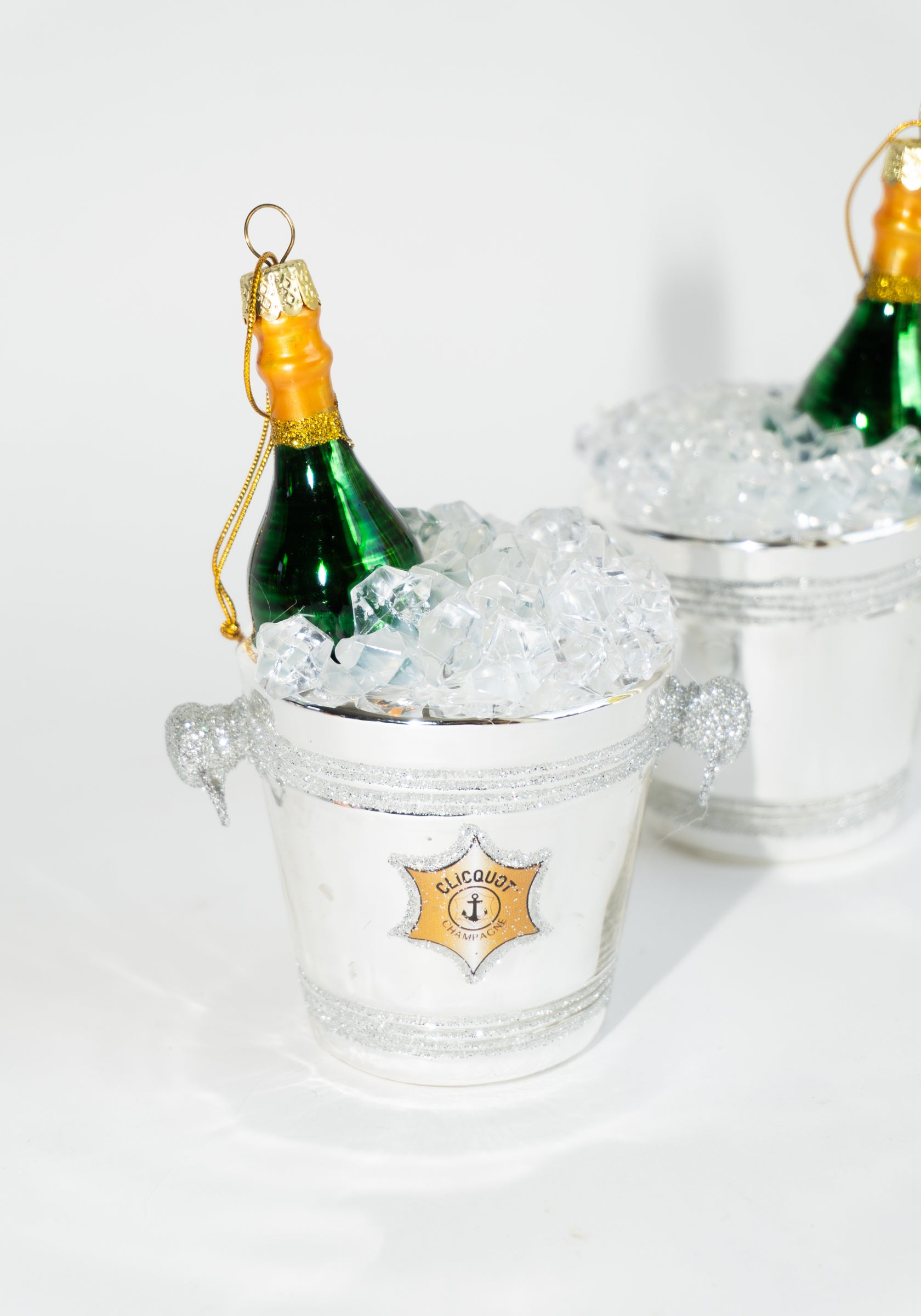 Champagne on Ice Ornament