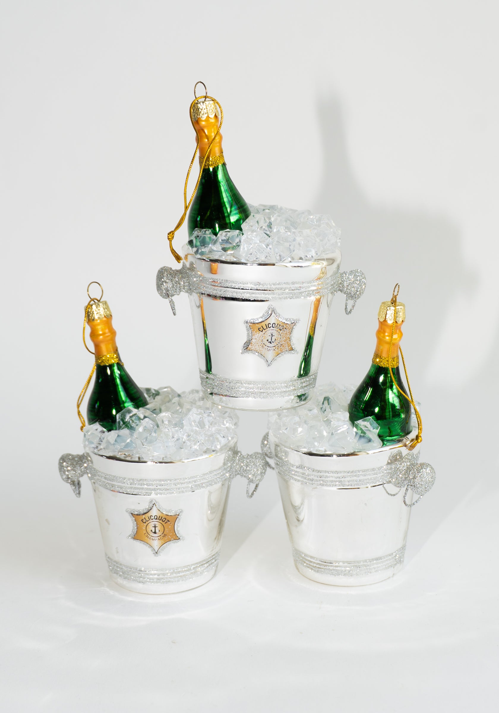 Champagne on Ice Ornament