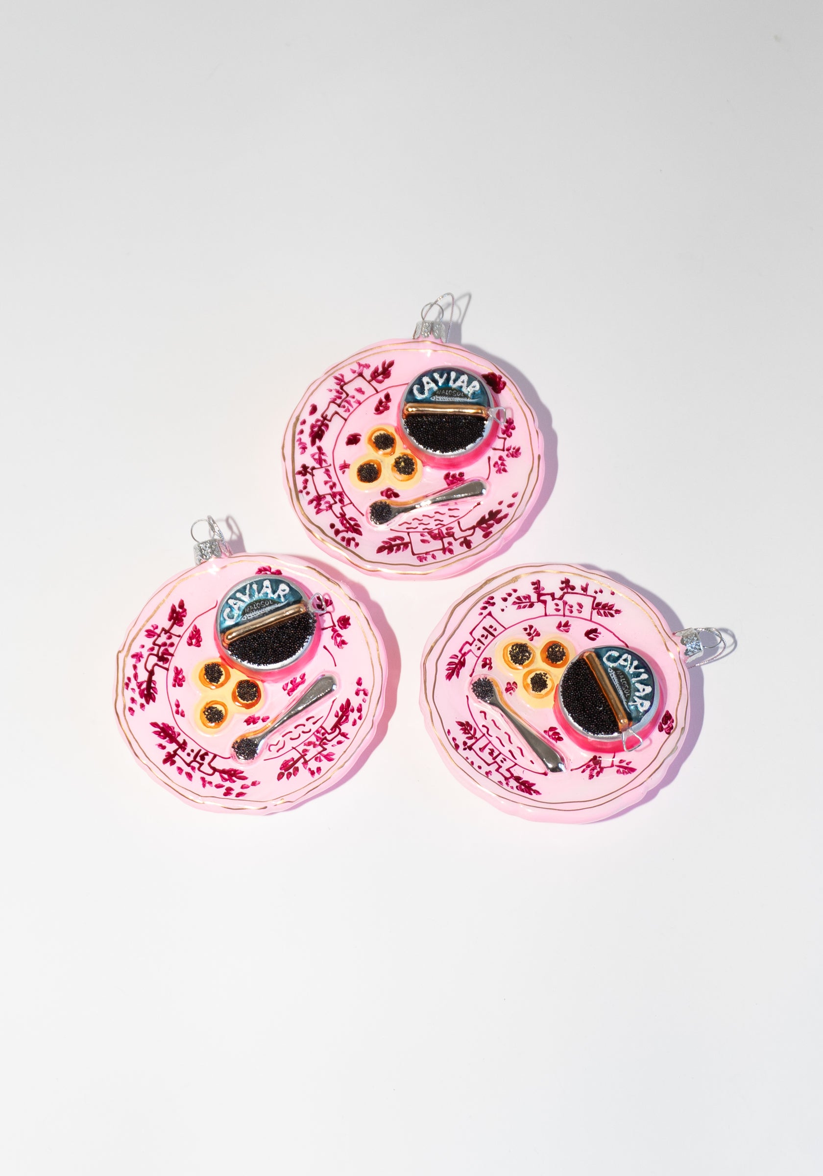 Plated Caviar Ornament