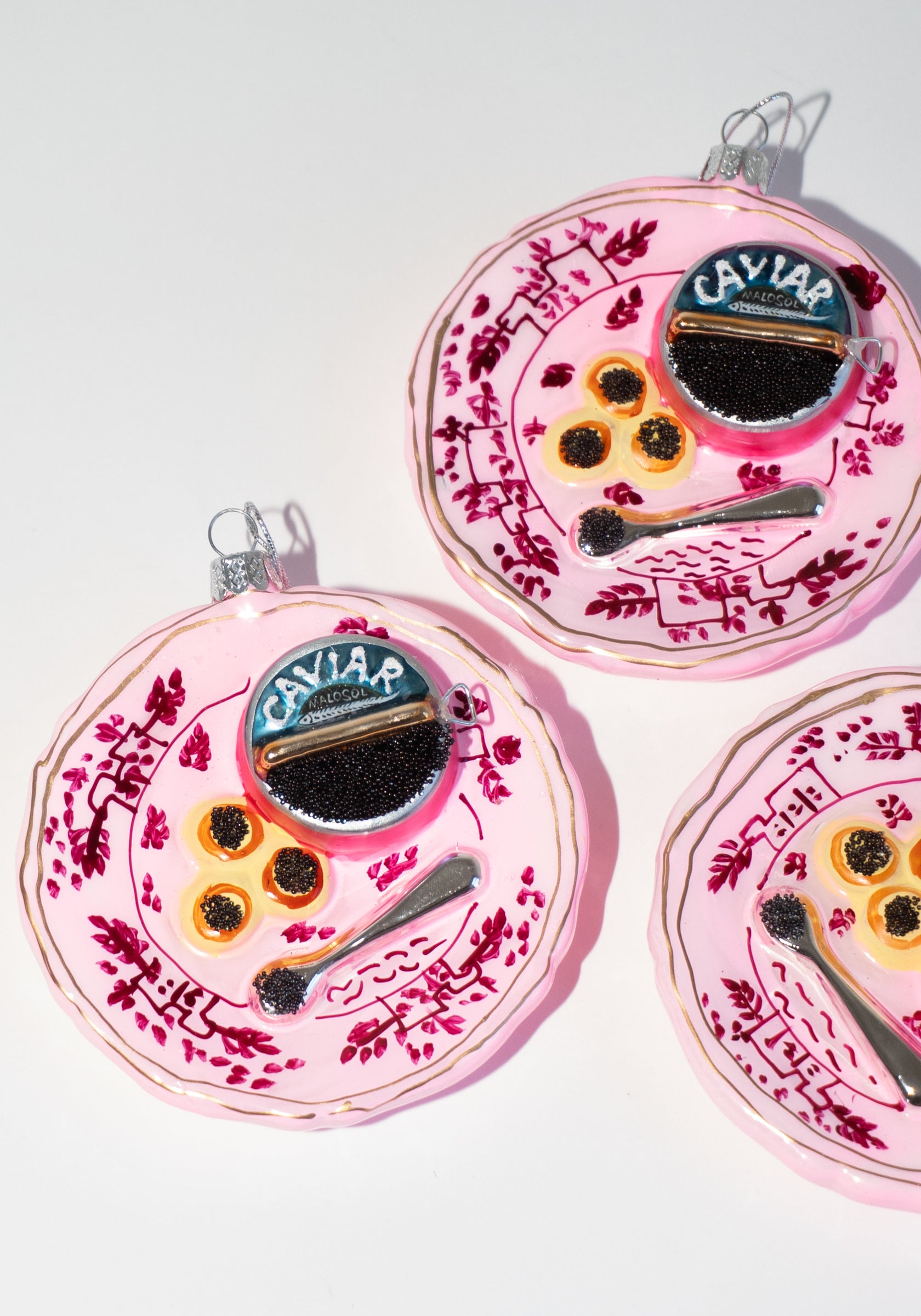 Plated Caviar Ornament