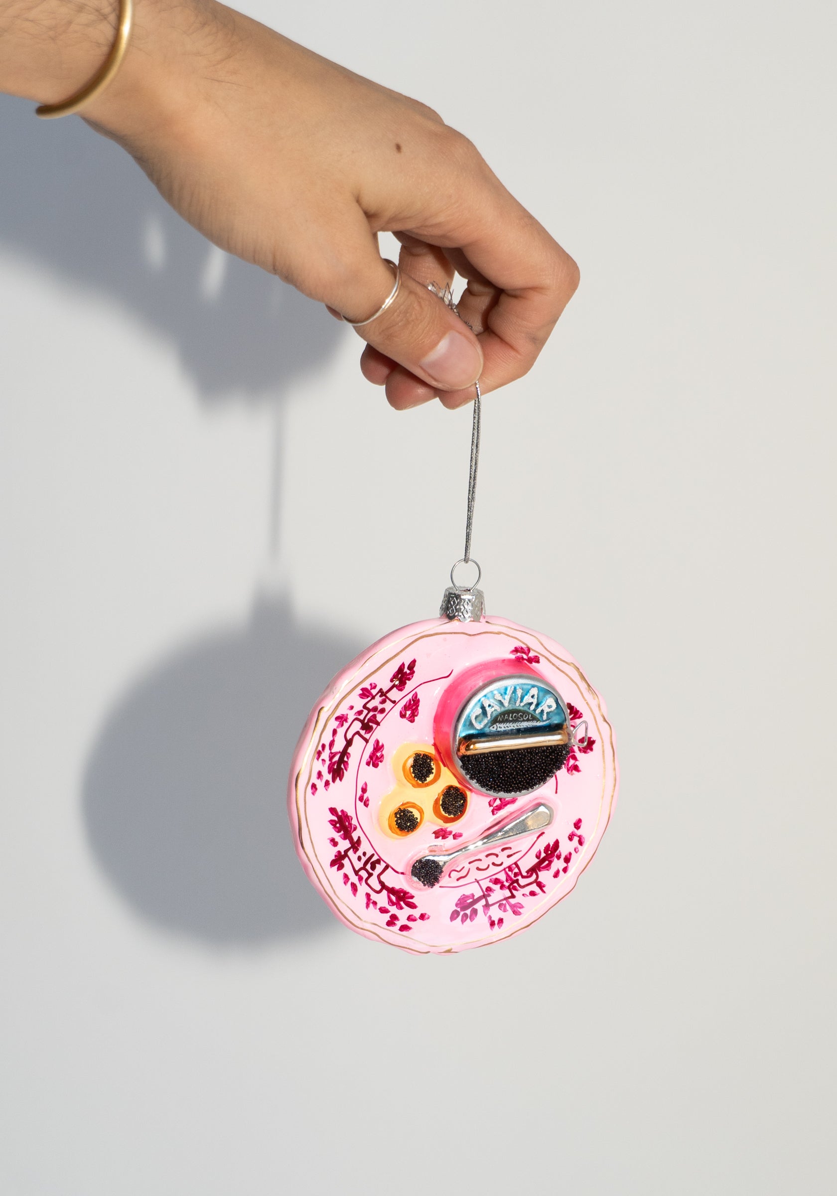 Plated Caviar Ornament