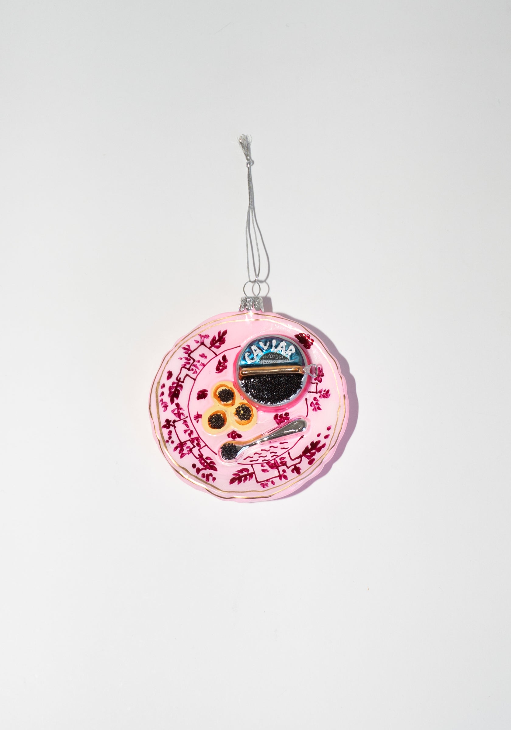 Plated Caviar Ornament