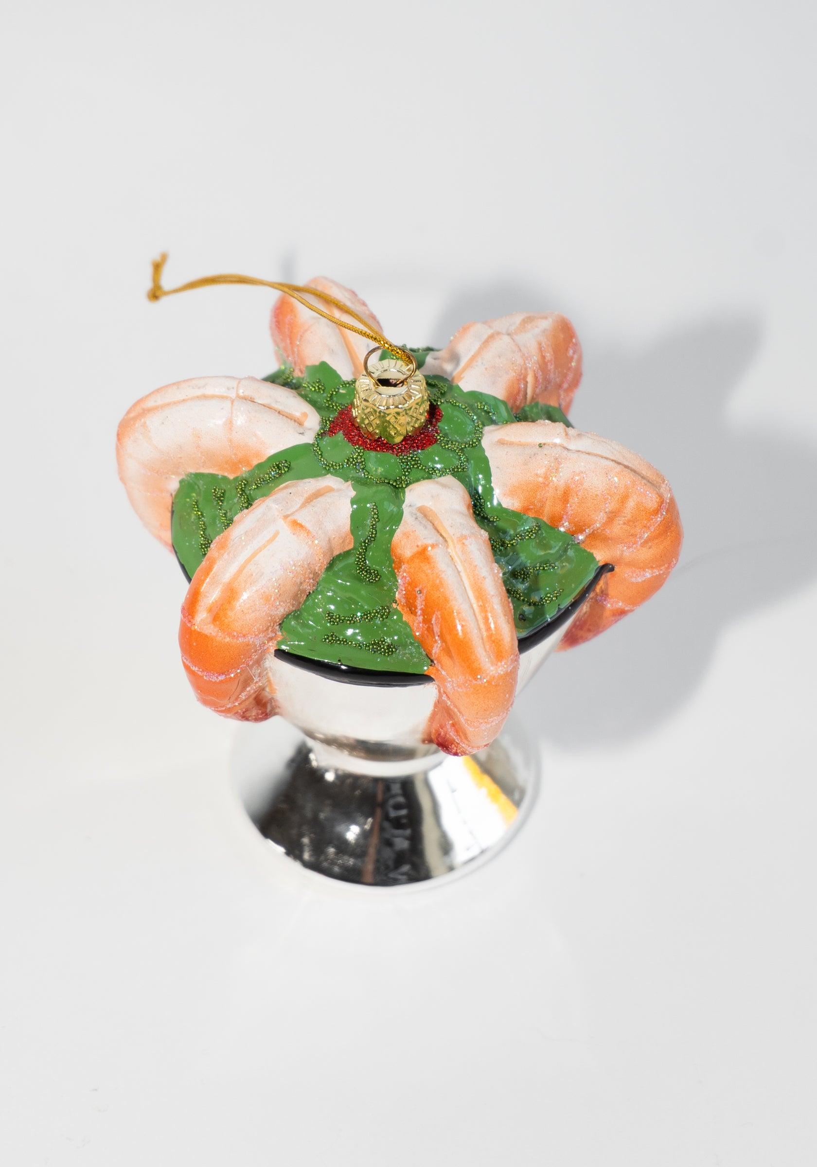 Shrimp Cocktail Ornament
