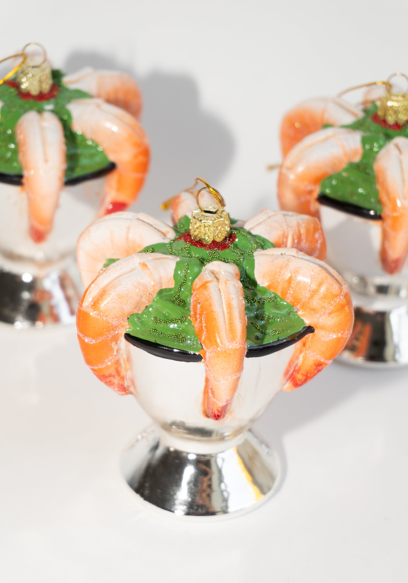 Shrimp Cocktail Ornament
