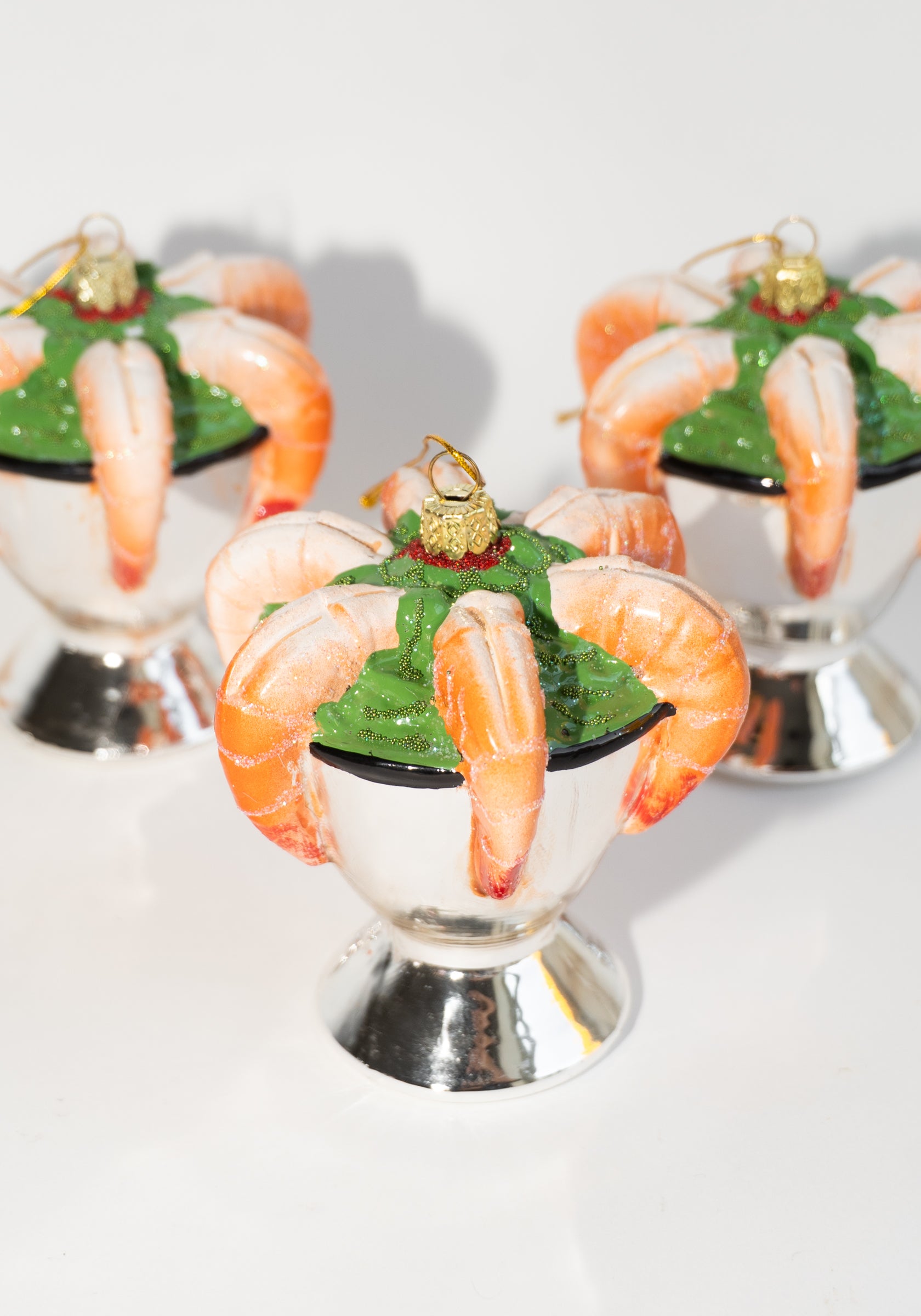 Shrimp Cocktail Ornament