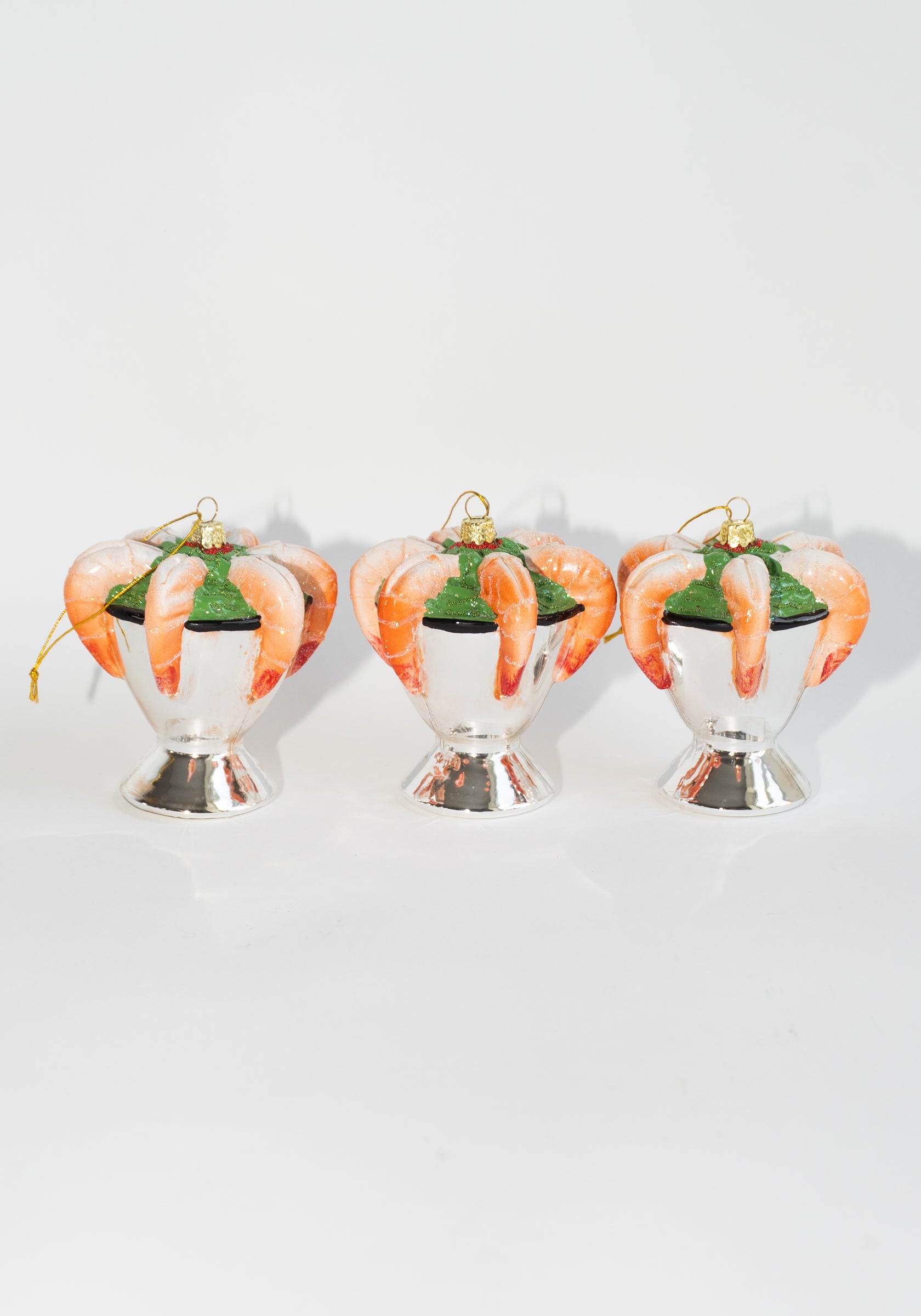 Shrimp Cocktail Ornament