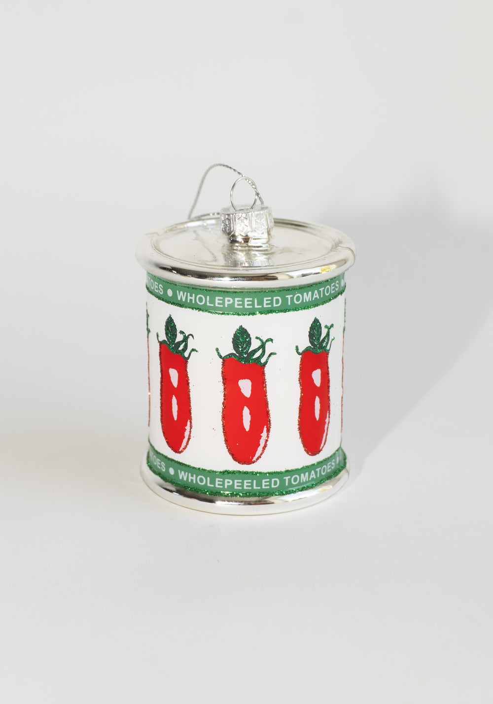 Whole Peeled Tomato Can Ornament