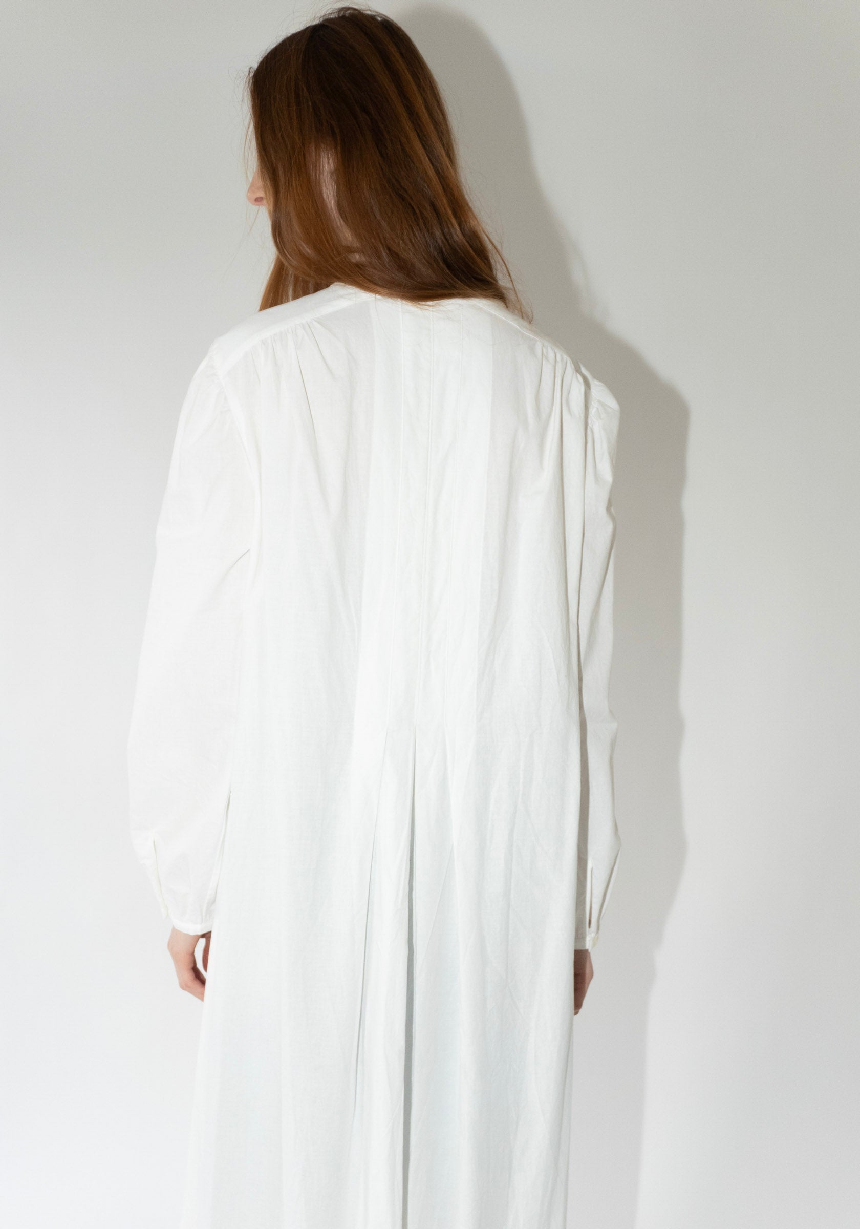 House Dress in Natural White