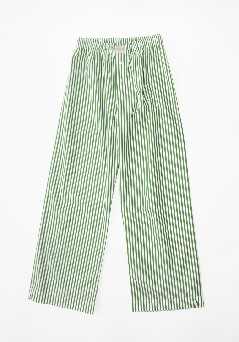 Comme Si La Boxer Alta Pant in Martini Stripe