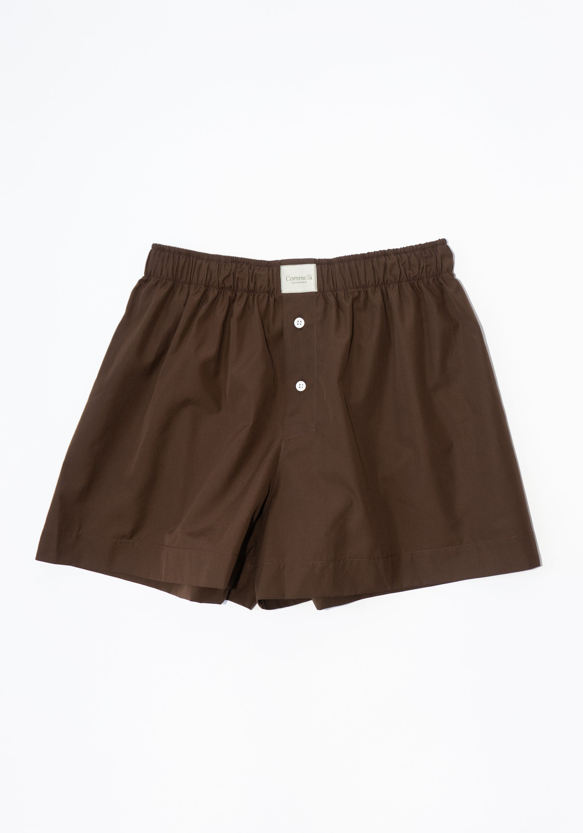 Comme Si La Boxer Classica in Brown