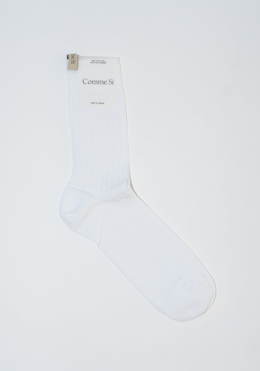 Comme Si Yves Socks in White