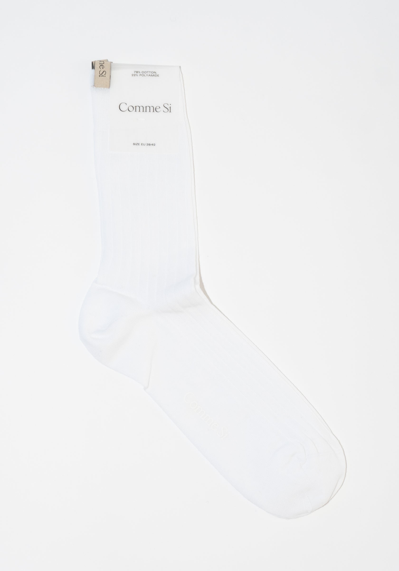 Comme Si Yves Socks in White