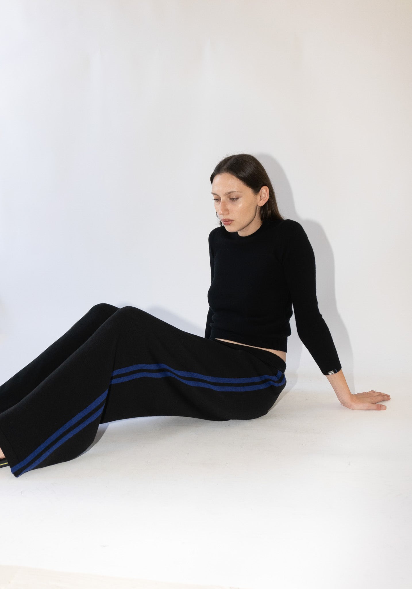 Cordera Merino Wool Pants in Black