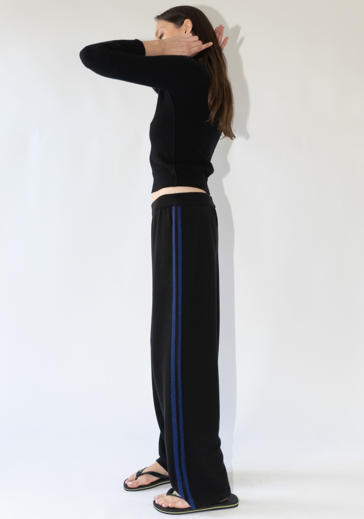 Cordera Merino Wool Pants in Black