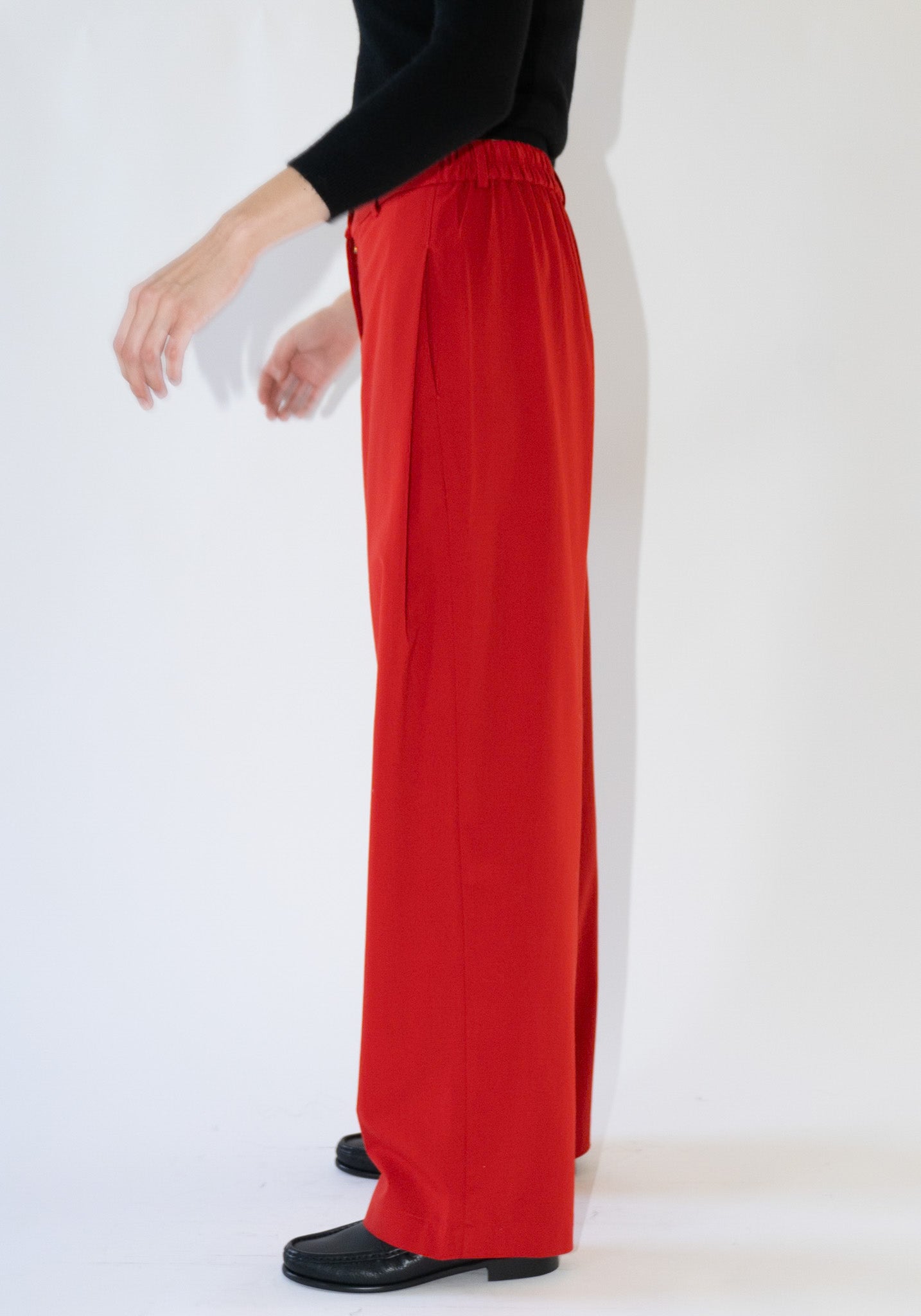 Cordera Tailoring Pocket Pants in Red