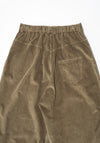 Corduroy Baggy Pants in Sage
