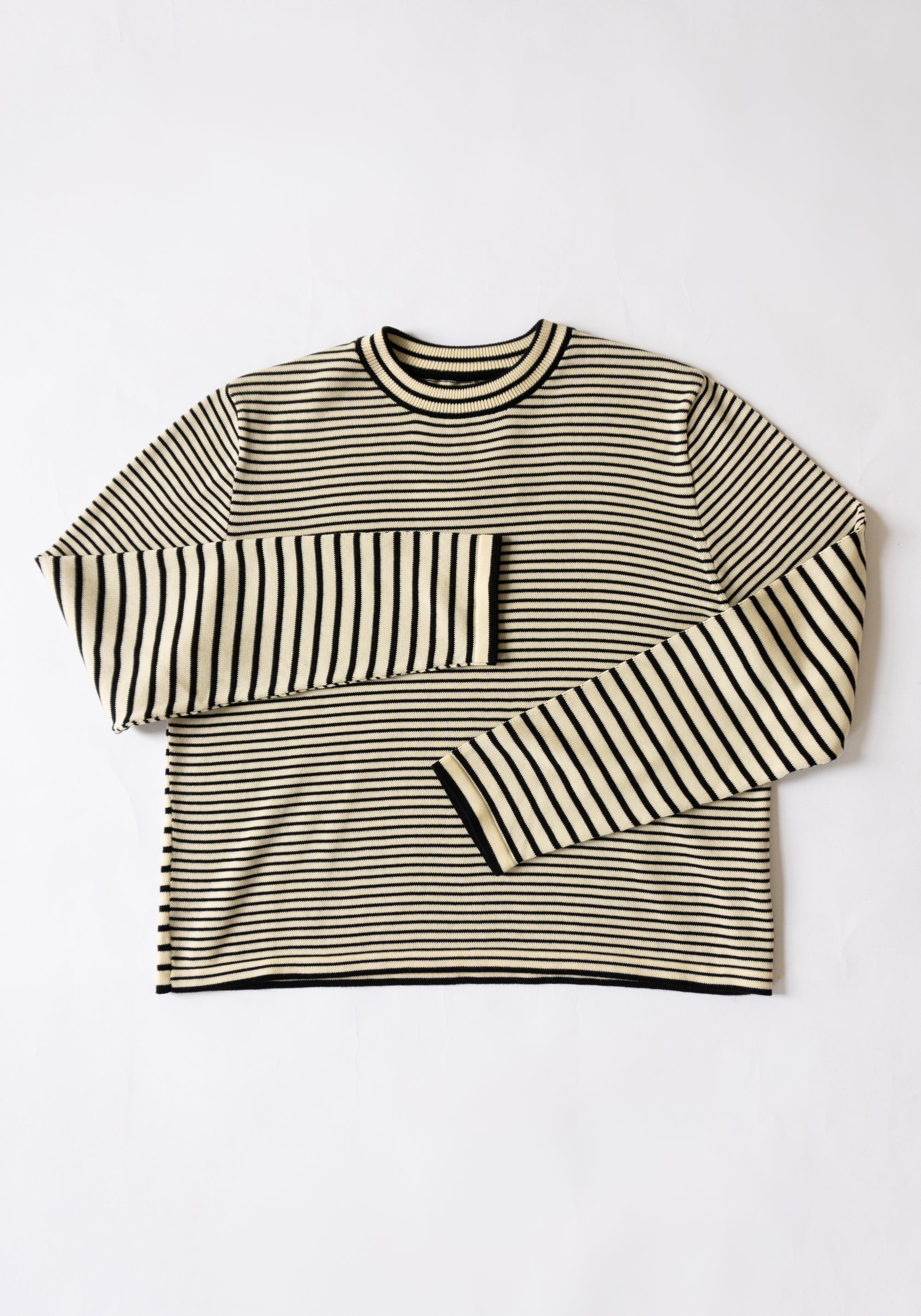 Cordera Cotton Striped Long Sleeve Tee