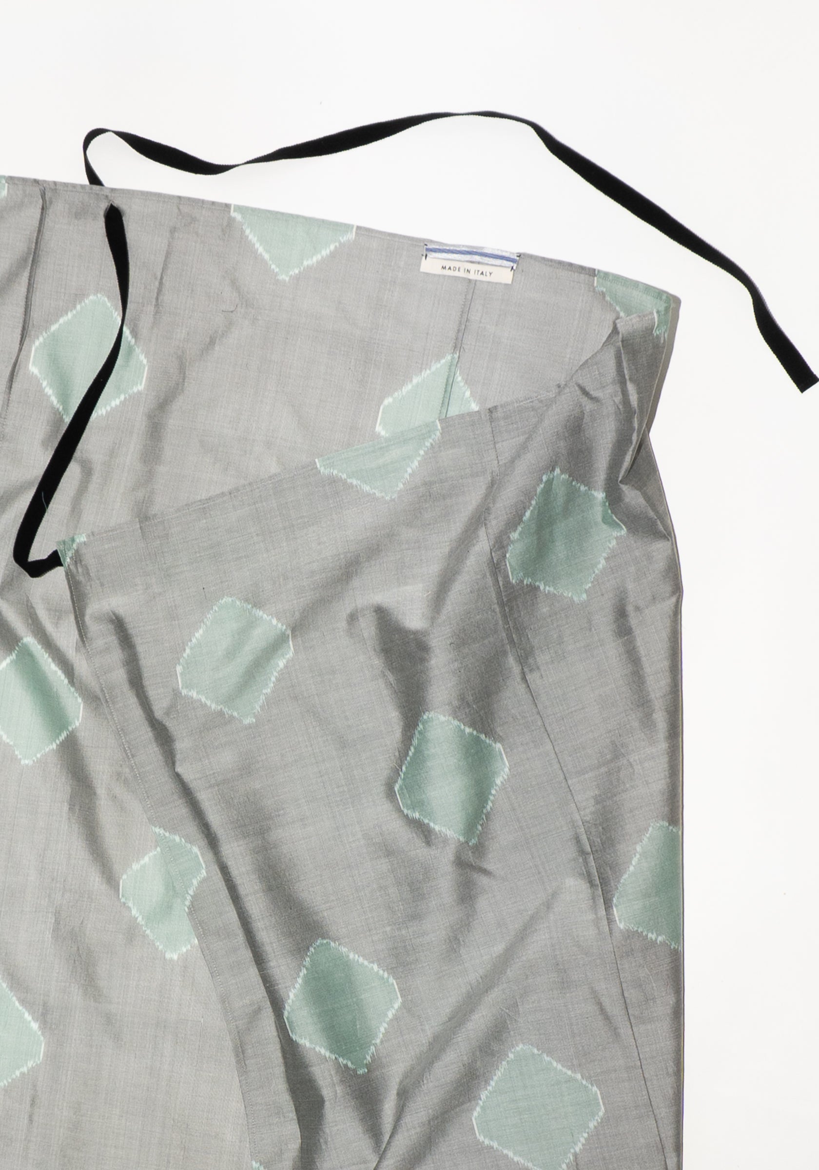 Cristaseya Pareo Skirt in Grey Green Polka Dot