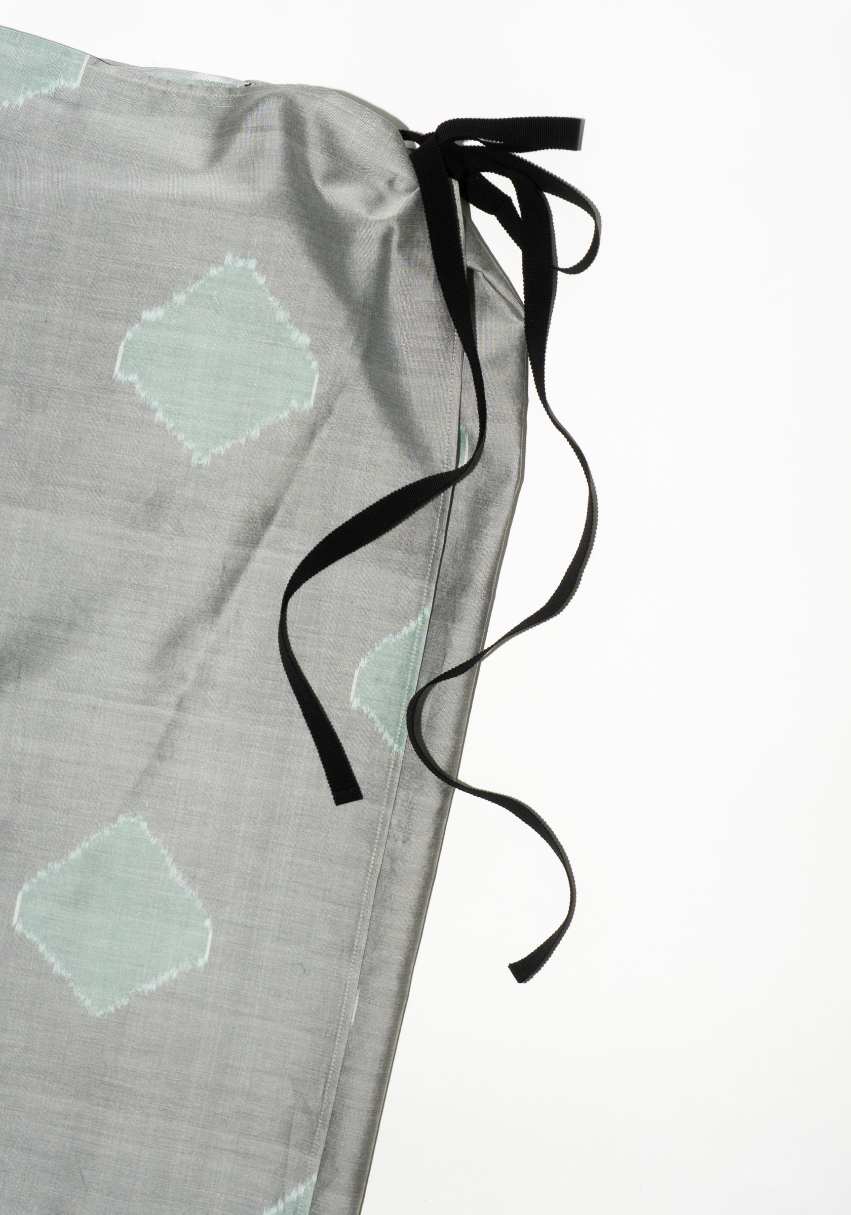 Cristaseya Pareo Skirt in Grey Green Polka Dot