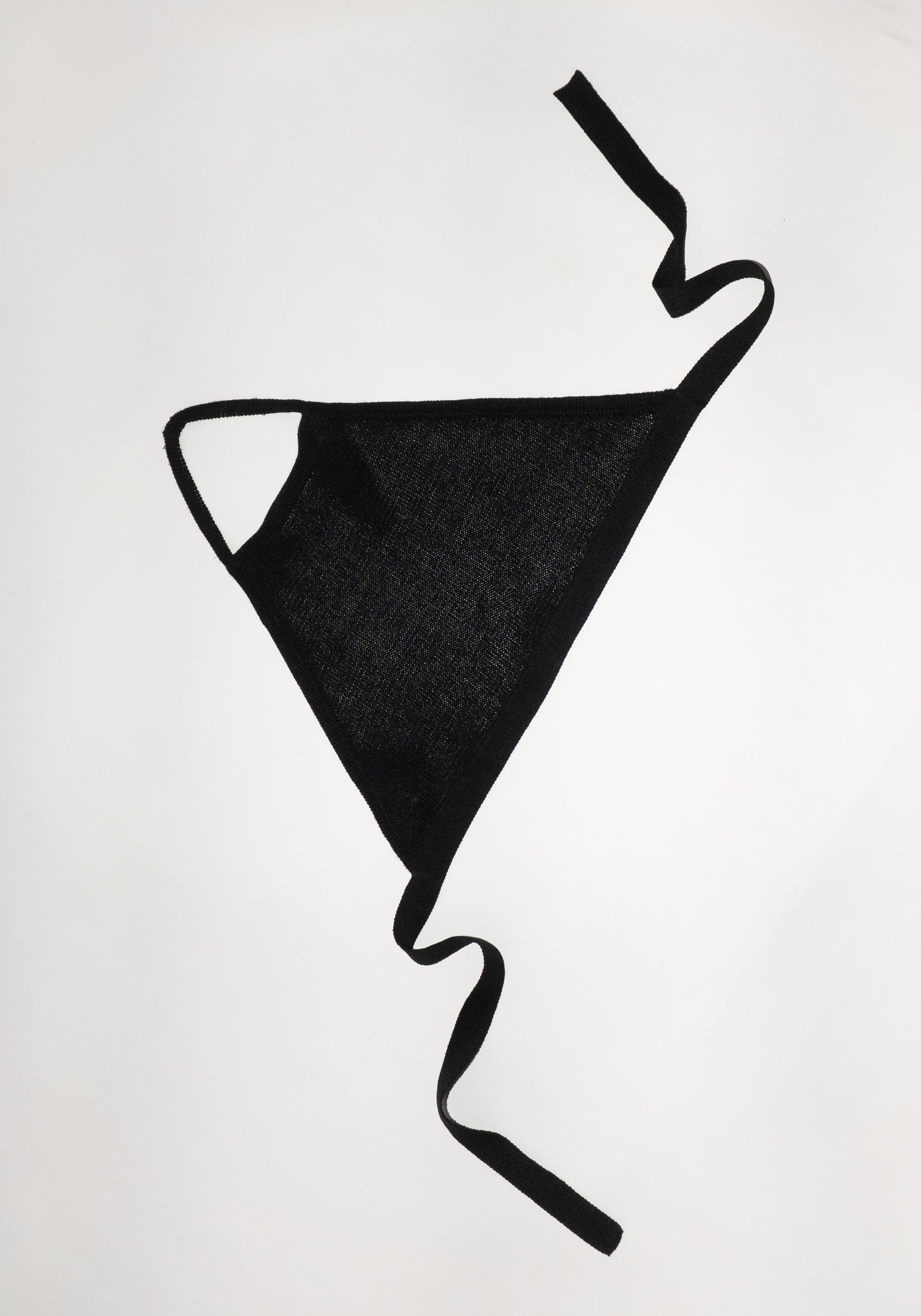 Cristaseya Washi Paper Summer Top in Black