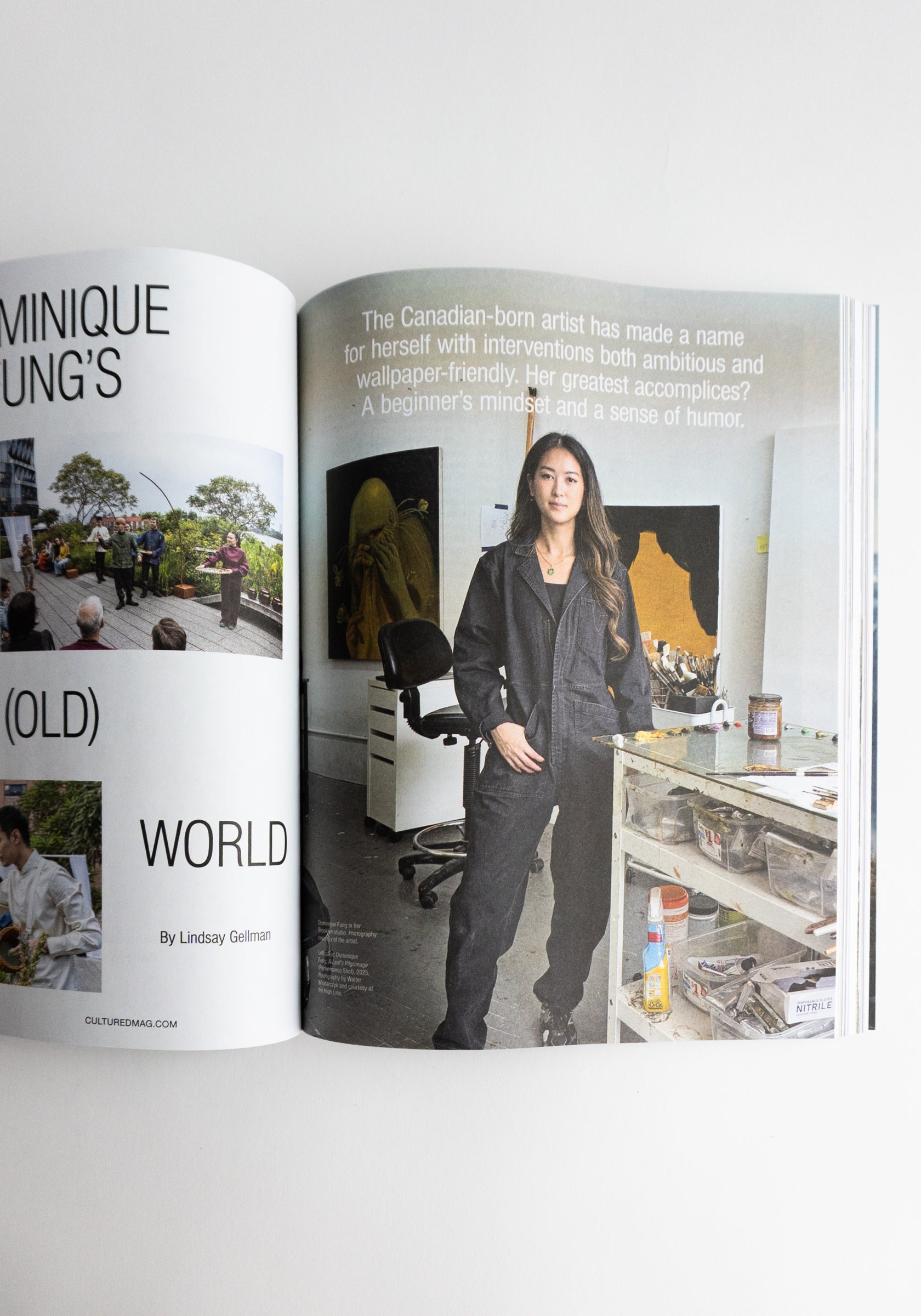 Cultured Mag, The Artists on Artists Issue, Winter 2025