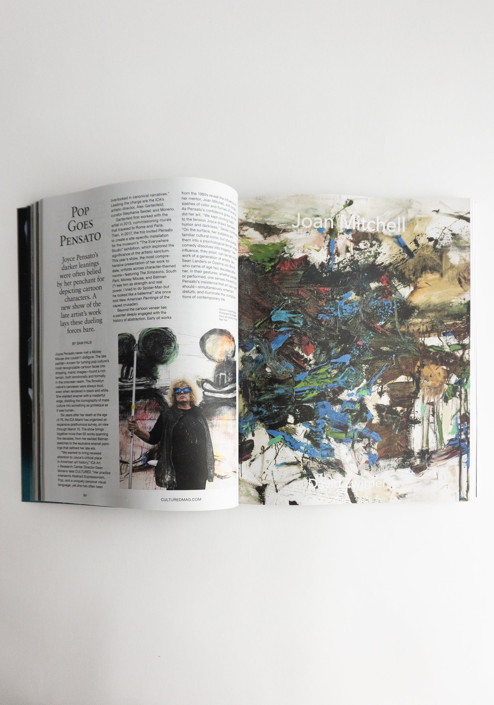 Cultured Mag, The Artists on Artists Issue, Winter 2025