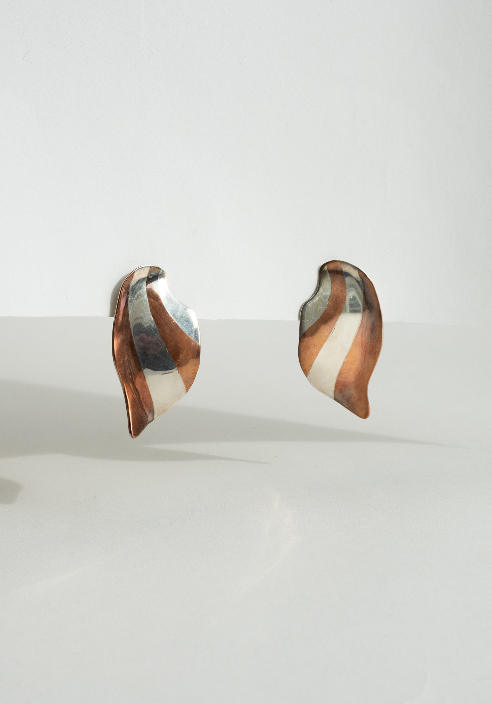 Danica Stamentic Vintage Copper Inlay Earrings