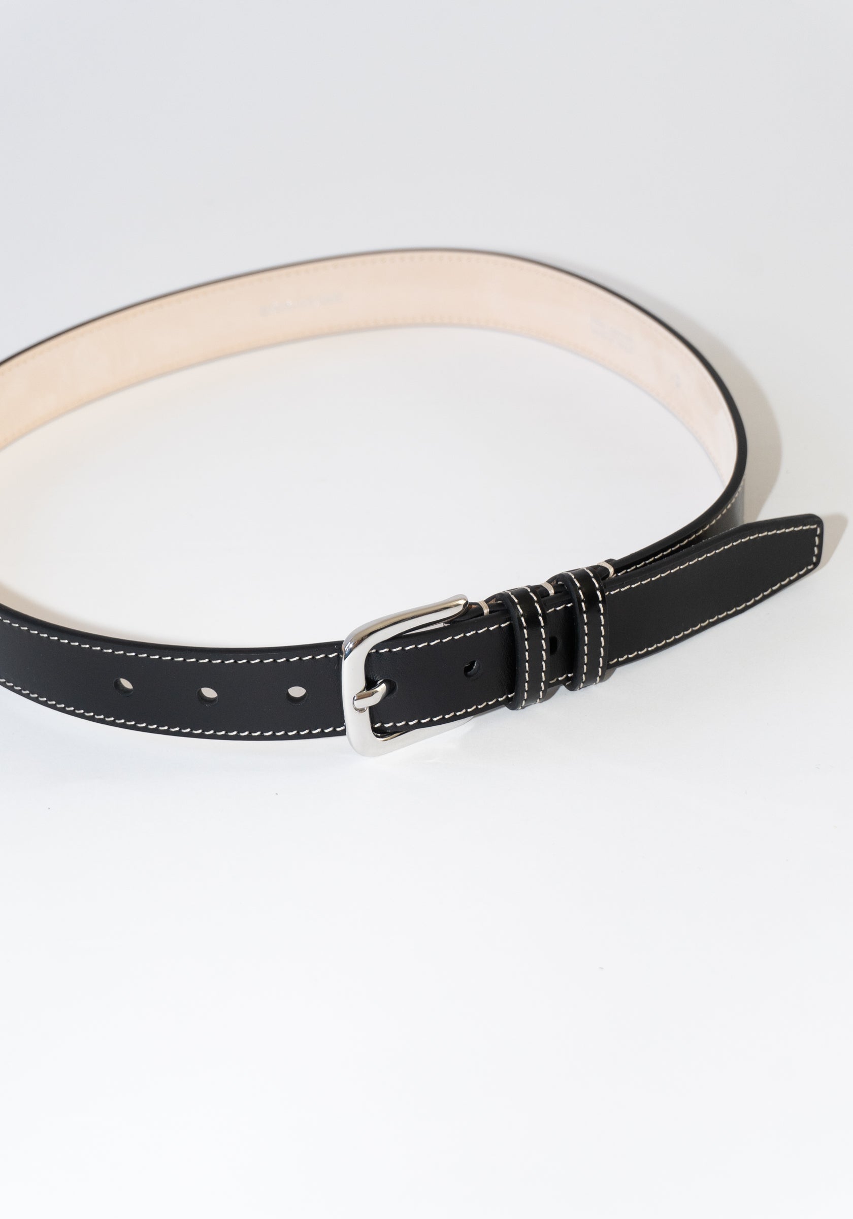 Louison Belt in Black and White