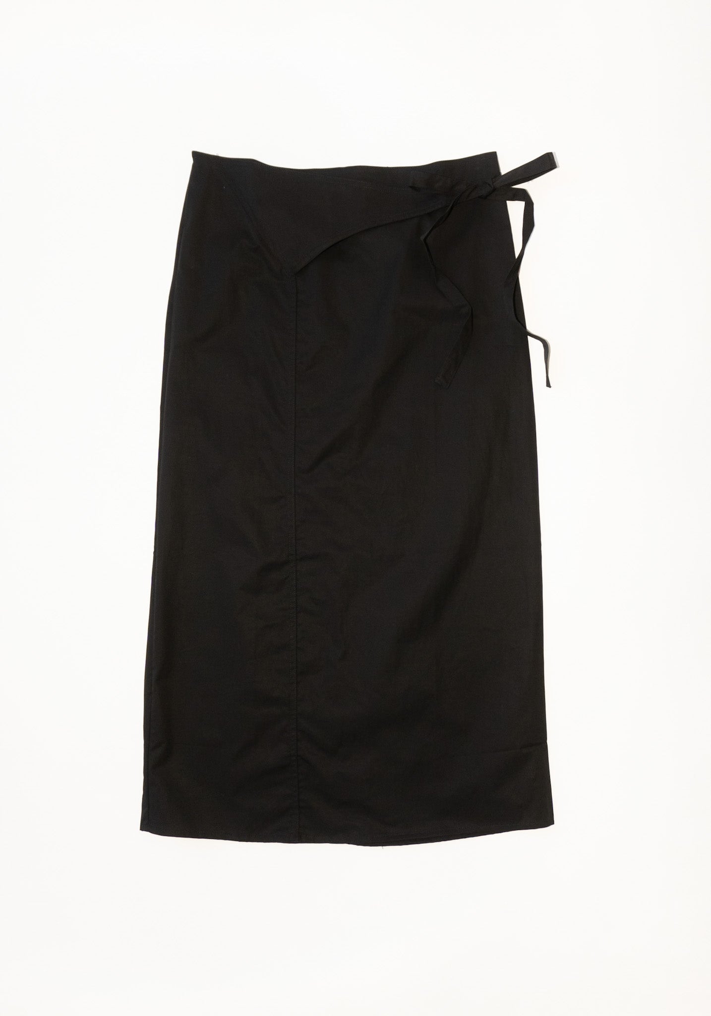 Deiji Studios Crossover Skirt in Black