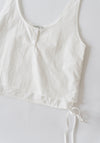 Deiji Studios Layered Top in White