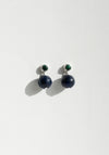 La Chapelle Earrings with Lapis and Malachite