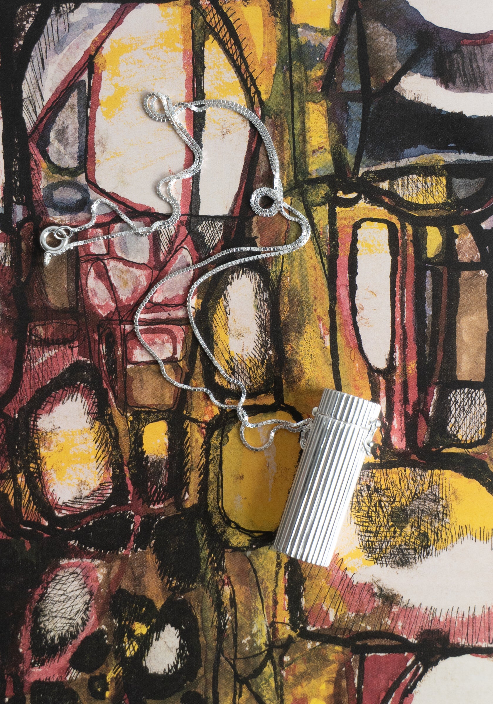 L’été au Soleil Necklace in Silver