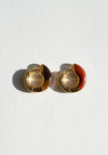 Locus Solus Earrings with Jasper and Tiger's Eye