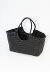 Nantucket Basket Bag in Black