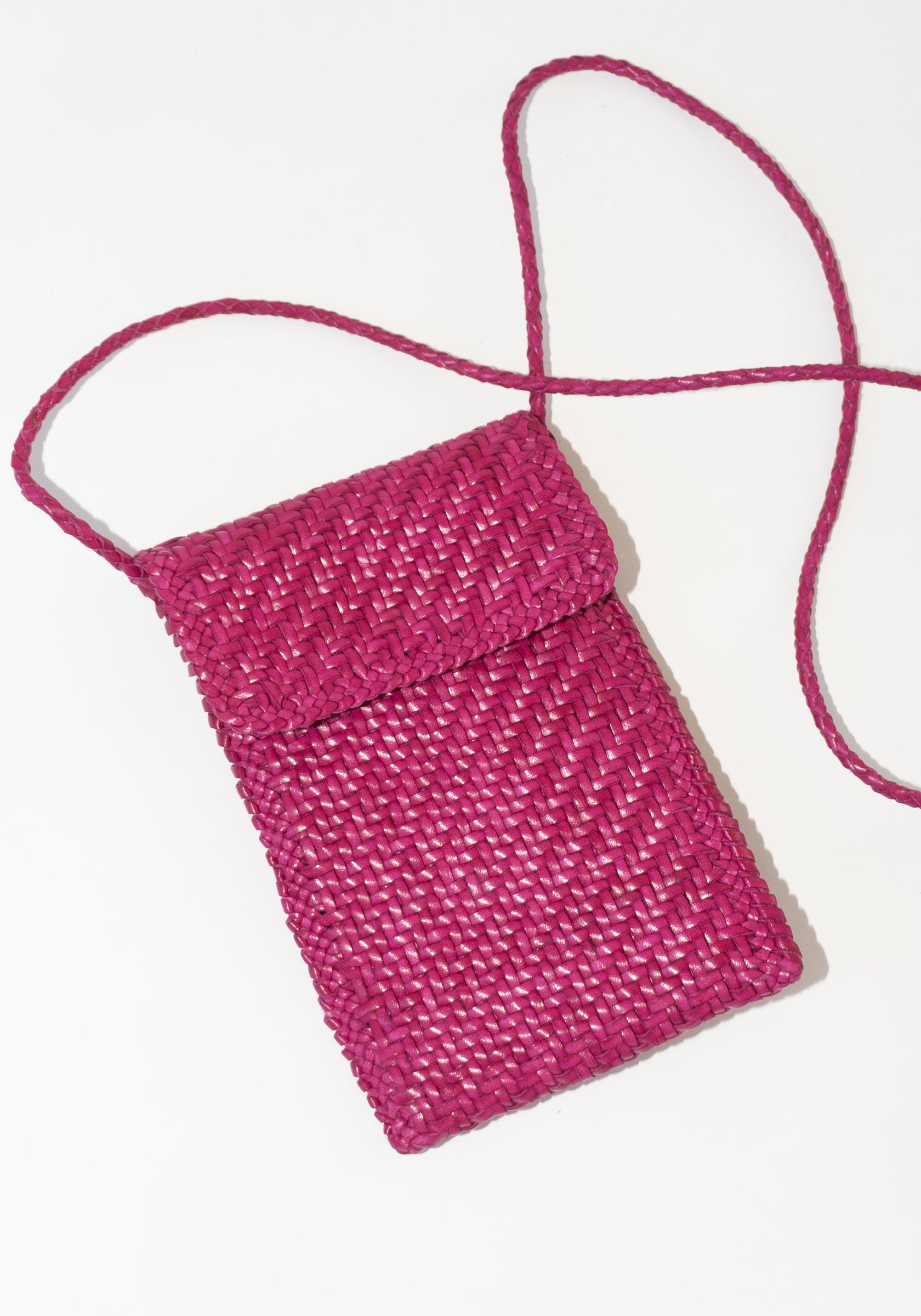Dragon Diffusion Phone Crossbody Bag in Fuchsia