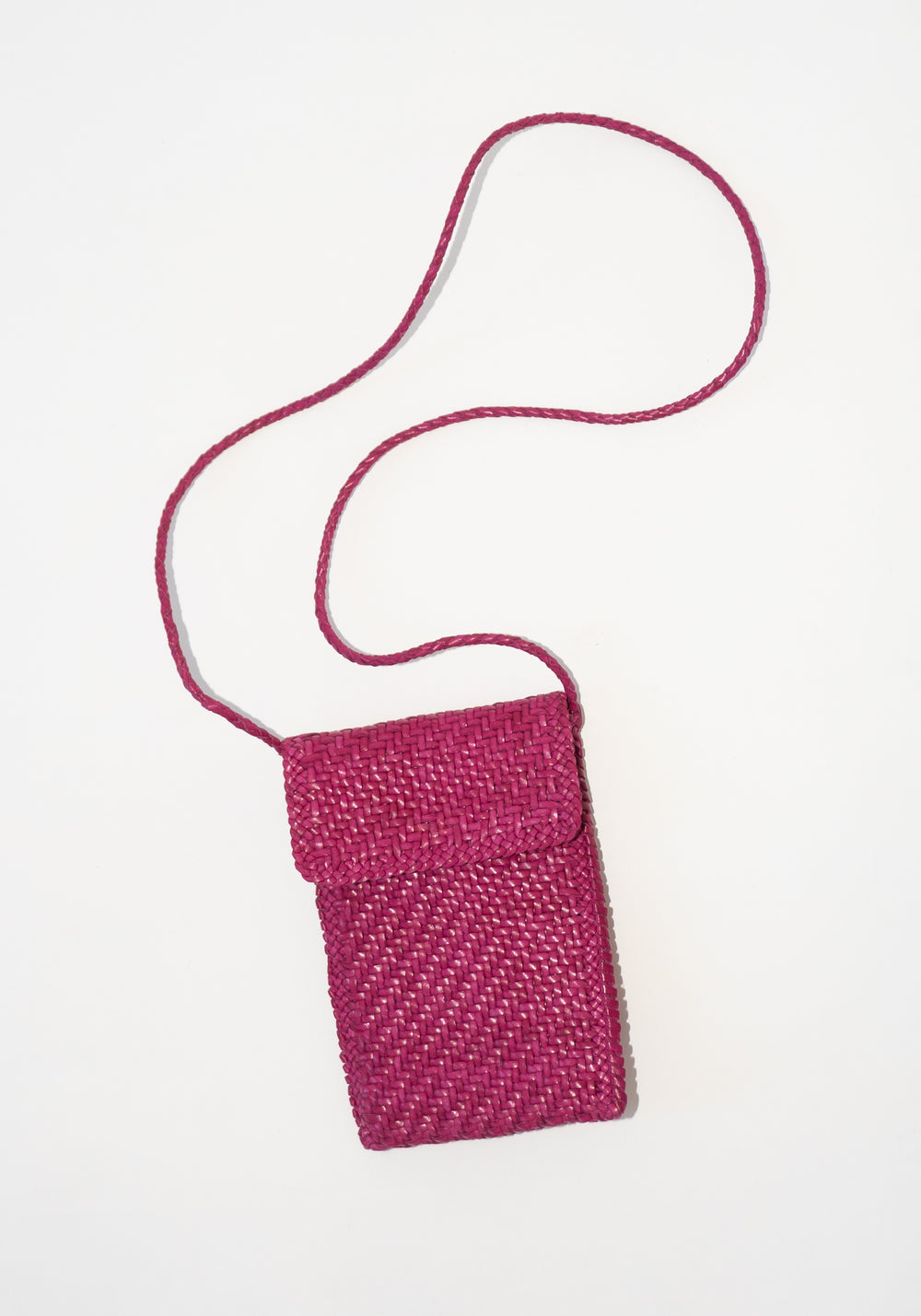 Dragon Diffusion Phone Crossbody Bag in Fuchsia