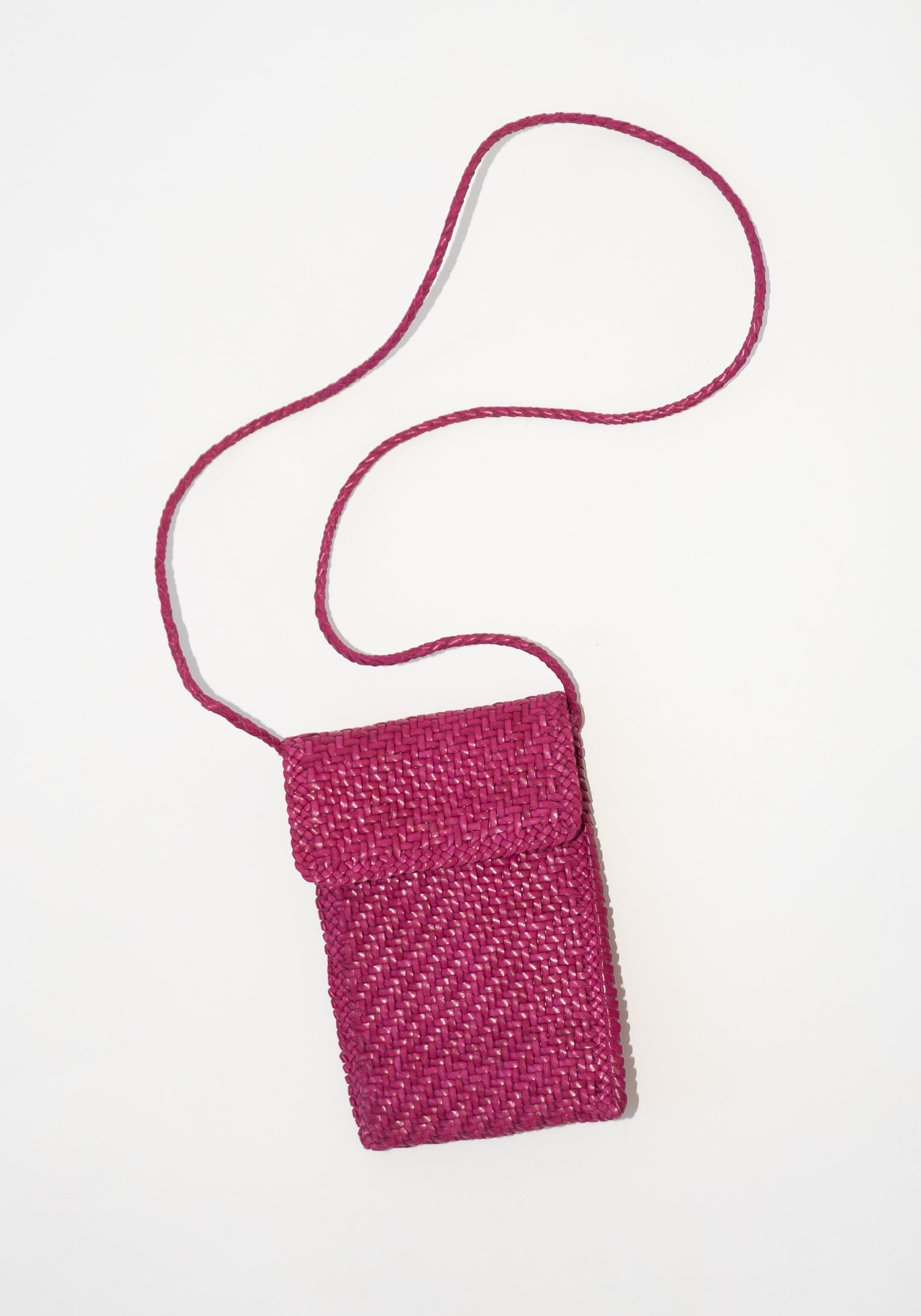 Dragon Diffusion Phone Crossbody Bag in Fuchsia