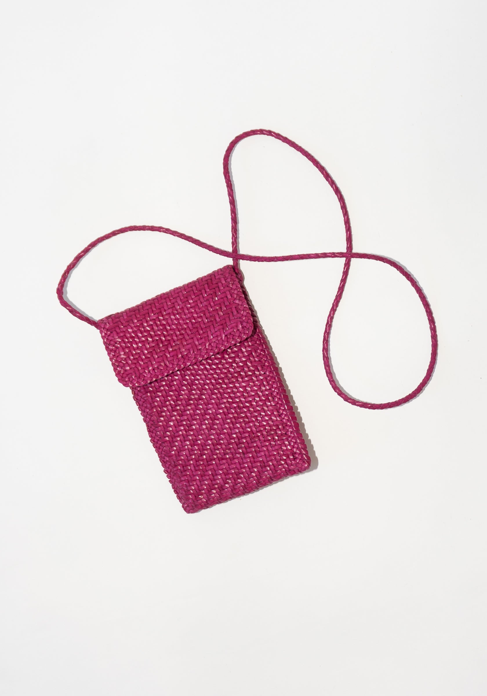 Dragon Diffusion Phone Crossbody Bag in Fuchsia
