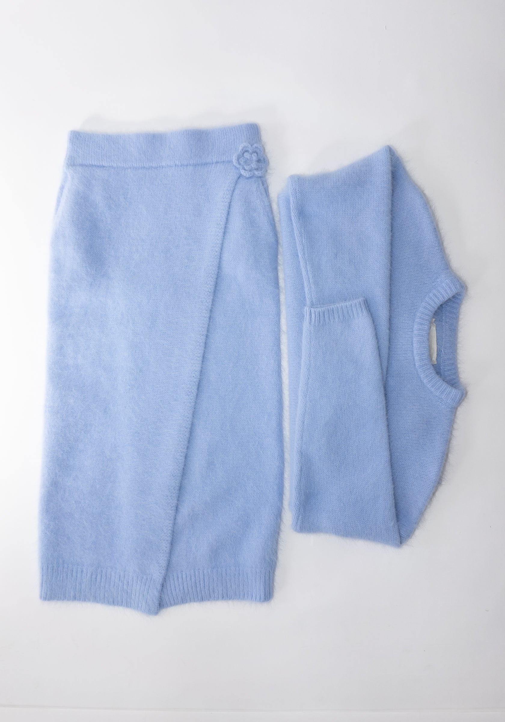Eleph Goo Skirt in Light Blue