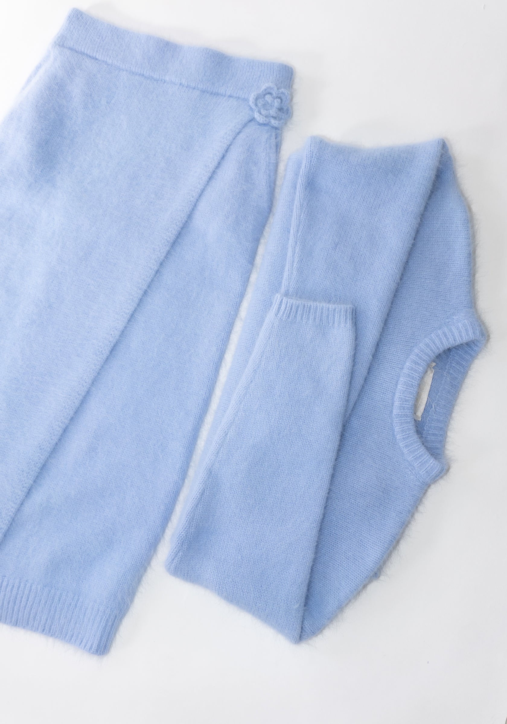 Eleph Goo Skirt in Light Blue