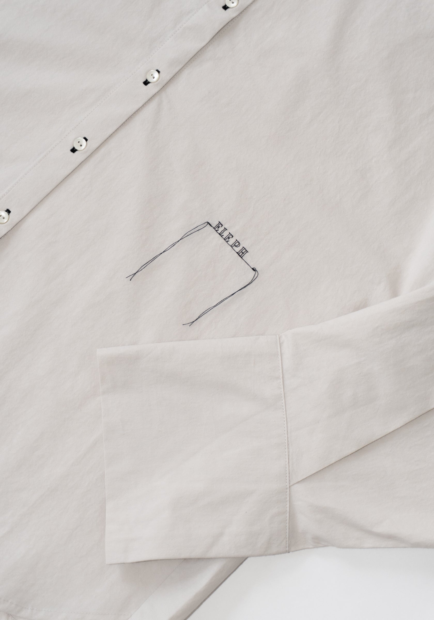 Eleph Tall Shirt in Off White