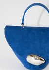 The Orb Bag in Ultramarine Suede