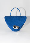 The Orb Bag in Ultramarine Suede