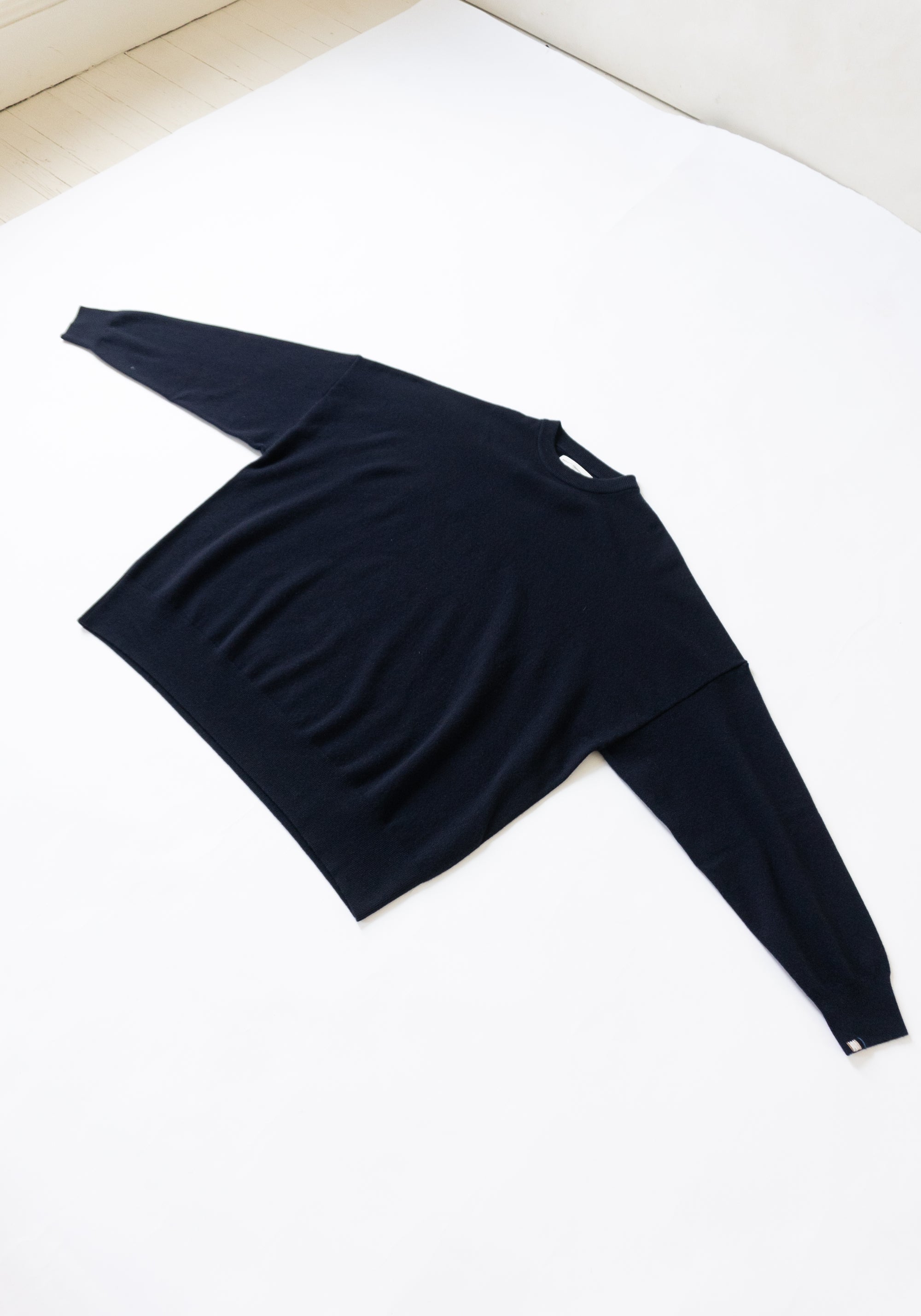 Extreme Cashmere Juna Sweater in Navy